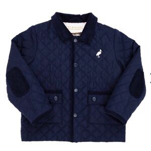 NWT TBBC The Beaufort Bonnet Company Navy Quilted Jacket